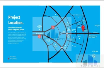 Office Space - Studio - 1 Bathroom for sale in Three Sixty - 5th Settlement Compounds - The 5th Settlement - New Cairo City - Cairo