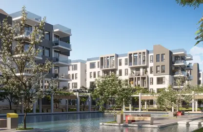 Apartment - 2 Bedrooms - 3 Bathrooms for sale in Rivers - New Zayed City - Sheikh Zayed City - Giza