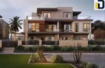 شقة - 3 غرف نوم - 2 حمامات للبيع في طريق غرب سوميد - غرب سوميد - مدينة 6 أكتوبر - الجيزة