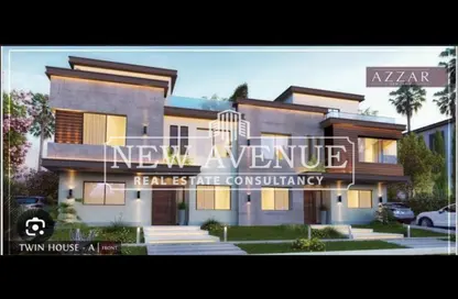 Twin House - 4 Bedrooms - 4 Bathrooms for sale in Azzar 2 - 5th Settlement Compounds - The 5th Settlement - New Cairo City - Cairo