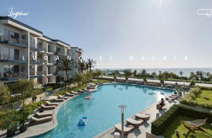 Chalet - 2 Bedrooms - 2 Bathrooms for sale in Lugano Al Galala - Al Ain Al Sokhna - Suez