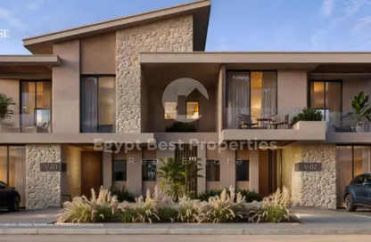 Twin House - 4 Bedrooms - 5 Bathrooms for sale in Caesar - Qesm Marsa Matrouh - North Coast