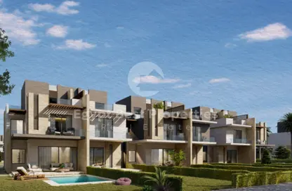 Townhouse - 5 Bedrooms - 5 Bathrooms for sale in Palm Hills New Cairo - 5th Settlement Compounds - The 5th Settlement - New Cairo City - Cairo