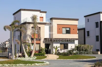 Twin House - 5 Bedrooms - 6 Bathrooms for sale in Azzar - 5th Settlement Compounds - The 5th Settlement - New Cairo City - Cairo