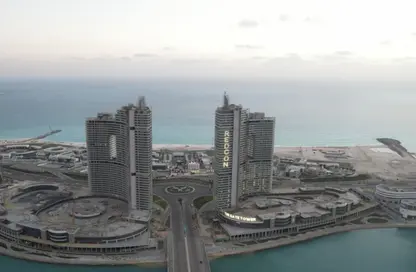 Apartment - 1 Bedroom - 1 Bathroom for sale in The Gate Towers - New Alamein City - Al Alamein - North Coast