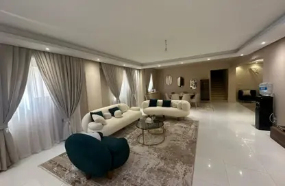 Duplex - 3 Bedrooms - 2 Bathrooms for rent in El Diplomaseen - The 5th Settlement - New Cairo City - Cairo