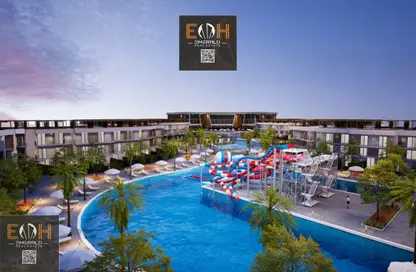 Apartment - 2 Bedrooms - 1 Bathroom for sale in Magawish Resort - Hurghada Resorts - Hurghada - Red Sea