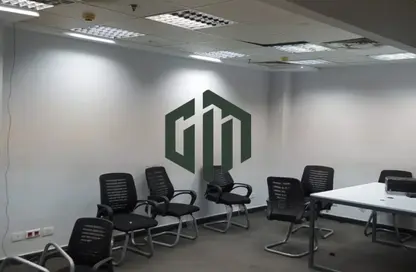 Office Space - Studio - 2 Bathrooms for rent in Bank Center Street - South Teseen St. - The 5th Settlement - New Cairo City - Cairo