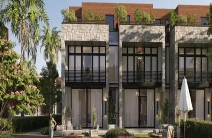 Townhouse - 3 Bedrooms - 3 Bathrooms for sale in Al Wahat Road - 6 October City - Giza