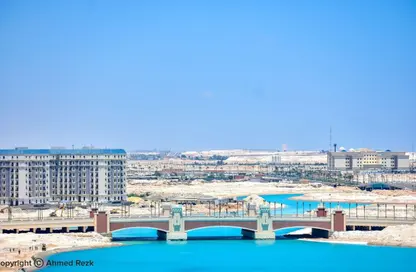 Chalet - 2 Bedrooms - 2 Bathrooms for sale in North Edge Towers - New Alamein City - Al Alamein - North Coast