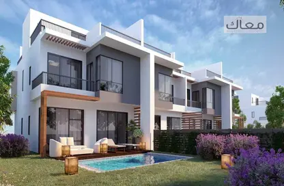 Townhouse - 5 Bedrooms - 5 Bathrooms for sale in Lac ville - New Zayed City - Sheikh Zayed City - Giza
