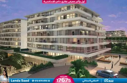 شقة - 3 غرف نوم - 2 حمامات للبيع في بالم هيلز - كمبوندات الاسكندرية - الاسكندرية