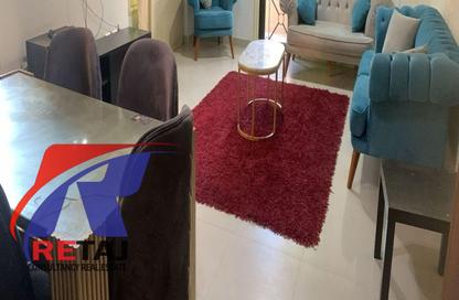 Apartment - 2 Bedrooms - 1 Bathroom for rent in American University Housing District - 5th Settlement Compounds - The 5th Settlement - New Cairo City - Cairo