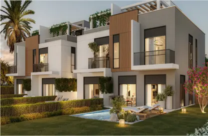 تاون هاوس - 4 غرف نوم - 3 حمامات للبيع في ليك ويست - كمبوندات الشيخ زايد - الشيخ زايد - الجيزة