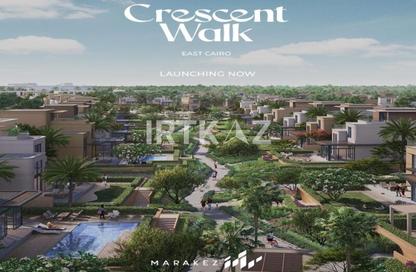 Duplex - 4 Bedrooms - 4 Bathrooms for sale in Crescent Walk - 5th Settlement Compounds - The 5th Settlement - New Cairo City - Cairo