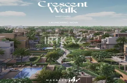 Duplex - 4 Bedrooms - 4 Bathrooms for sale in Crescent Walk - 5th Settlement Compounds - The 5th Settlement - New Cairo City - Cairo