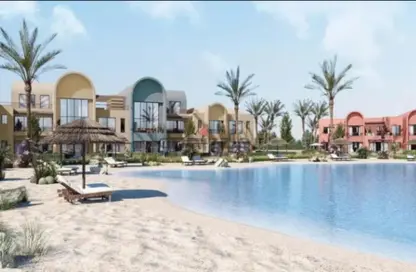 Chalet - 2 Bedrooms - 3 Bathrooms for sale in Kamaran - Al Gouna - Hurghada - Red Sea