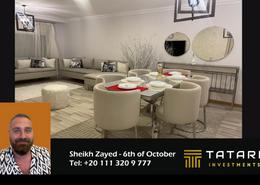 Apartment - 3 bedrooms - 3 bathrooms for للايجار in New Giza - Cairo Alexandria Desert Road - 6 October City - Giza
