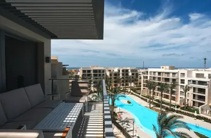 Chalet - 3 Bedrooms - 2 Bathrooms for rent in Marassi - Sidi Abdel Rahman - North Coast