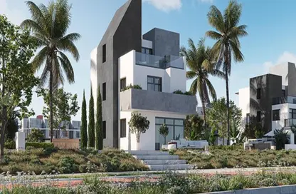 Apartment - 2 Bedrooms - 2 Bathrooms for sale in Rivers - New Zayed City - Sheikh Zayed City - Giza