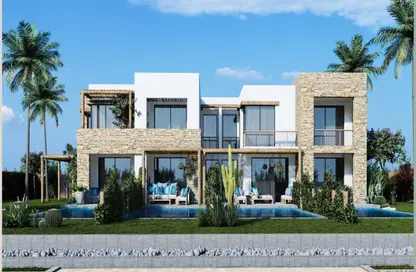 Twin House - 4 Bedrooms - 4 Bathrooms for sale in Masaya - Sidi Abdel Rahman - North Coast