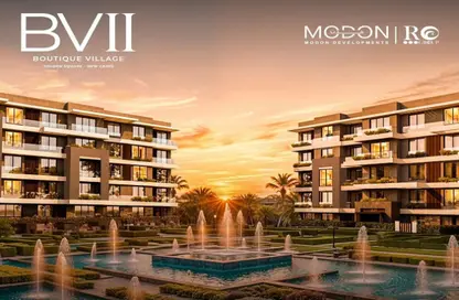 Apartment - 3 Bedrooms - 3 Bathrooms for sale in Boutique Village - 5th Settlement Compounds - The 5th Settlement - New Cairo City - Cairo