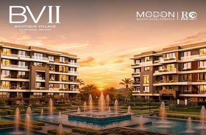 Apartment - 1 Bedroom - 1 Bathroom for sale in Boutique Village - 5th Settlement Compounds - The 5th Settlement - New Cairo City - Cairo
