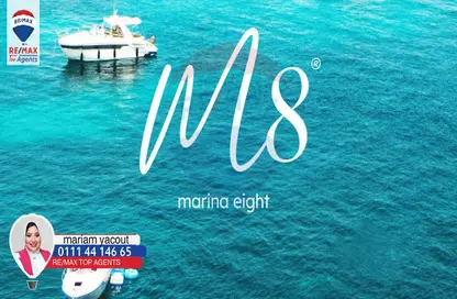 شاليه - 2 غرف نوم - 2 حمامات للبيع في مارينا 8 - مارينا - العلمين - الساحل الشمالي
