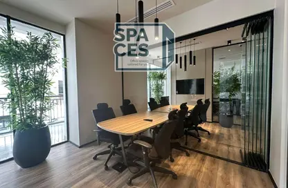 Office Space - Studio - 1 Bathroom for rent in Bank Center Street - South Teseen St. - The 5th Settlement - New Cairo City - Cairo