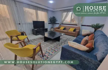 Penthouse - 3 Bedrooms - 3 Bathrooms for rent in Street 213 - Degla - Hay El Maadi - Cairo
