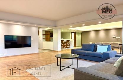 Apartment - 3 Bedrooms - 3 Bathrooms for rent in Street 214 - Degla - Hay El Maadi - Cairo