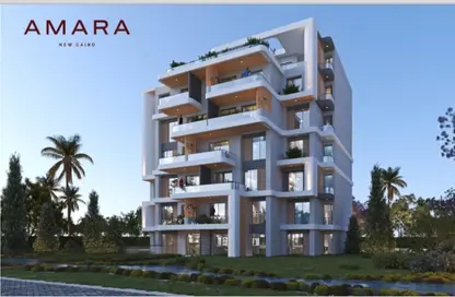 Apartment - 2 Bedrooms - 2 Bathrooms for sale in Amara - El Lotus - New Cairo City - Cairo Apartment - 2 Bedrooms - 2 Bathrooms for sale in Amara - El Lotus - New Cairo City - Cairo