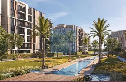 Apartment - 3 Bedrooms - 3 Bathrooms for sale in Swan Lake Residence - 5th Settlement Compounds - The 5th Settlement - New Cairo City - Cairo