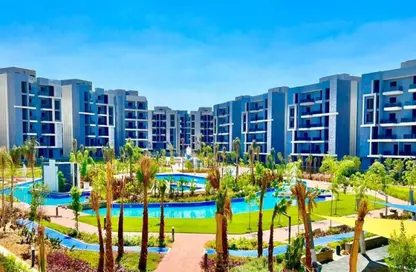 Apartment - 2 Bedrooms - 2 Bathrooms for sale in Sun Capital - Fayoum Desert road - 6 October City - Giza