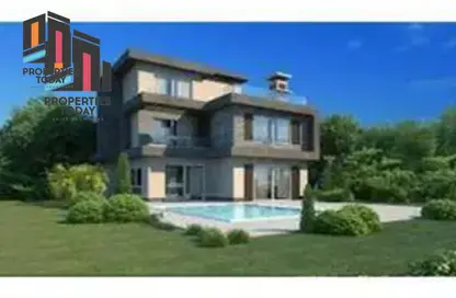 Twin House - 4 Bedrooms - 4 Bathrooms for sale in New Giza - Cairo Alexandria Desert Road - 6 October City - Giza