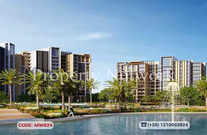 Apartment - 3 Bedrooms - 3 Bathrooms for sale in Zayed Crystals Park - Sheikh Zayed Compounds - Sheikh Zayed City - Giza
