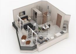 Apartment - 1 bedroom for للبيع in Al Nasr St. - Hurghada - Red Sea