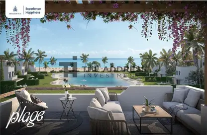 Chalet - 2 Bedrooms - 2 Bathrooms for sale in Plage - Sidi Abdel Rahman - North Coast