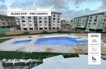 Apartment - 2 Bedrooms - 2 Bathrooms for rent in Mountain View Hyde Park - 5th Settlement Compounds - The 5th Settlement - New Cairo City - Cairo