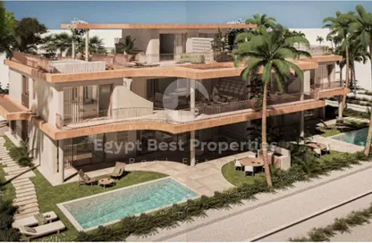 Townhouse - 3 Bedrooms - 4 Bathrooms for sale in Ramla Lakeside - Qesm Ad Dabaah - North Coast Townhouse - 3 Bedrooms - 4 Bathrooms for sale in Ramla Lakeside - Qesm Ad Dabaah - North Coast