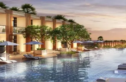 Chalet - 3 Bedrooms - 3 Bathrooms for sale in The Water Way - North Investors Area - New Cairo City - Cairo