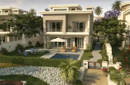 Townhouse - 4 Bedrooms - 4 Bathrooms for rent in Cairo Festival City - North Investors Area - New Cairo City - Cairo