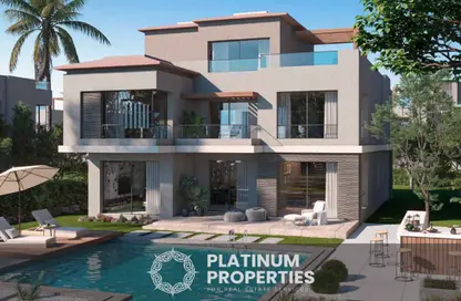 Villa - 4 Bedrooms - 4 Bathrooms for sale in Badya Palm Hills - 6 October Compounds - 6 October City - Giza
