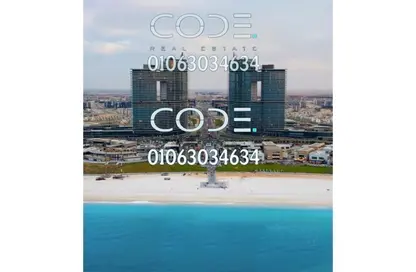 Apartment - Studio - 1 Bathroom for sale in The Gate Towers - New Alamein City - Al Alamein - North Coast