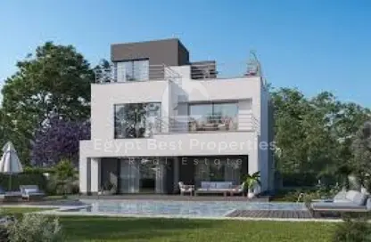 Townhouse - 4 Bedrooms - 4 Bathrooms for sale in Palm Hills New Cairo - 5th Settlement Compounds - The 5th Settlement - New Cairo City - Cairo