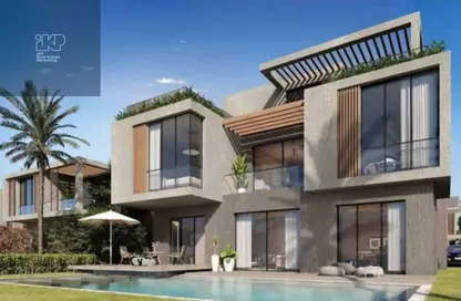 Twin House - 3 Bedrooms - 3 Bathrooms for sale in Vye Sodic - New Zayed City - Sheikh Zayed City - Giza