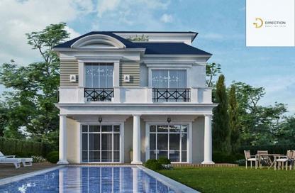 Villa - 5 Bedrooms - 5 Bathrooms for sale in Kingsway - Boulevard Road - Green Belt - 6 October City - Giza