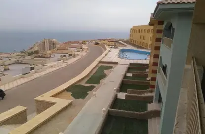 شاليه - غرفة نوم - 1 حمام للبيع في الحدائق المعلقة - بورتو السخنة - العين السخنة - السويس