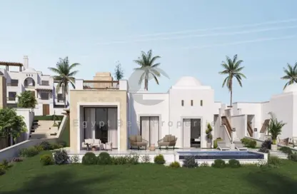 Twin House - 3 Bedrooms - 3 Bathrooms for sale in Ancient Hill - Al Gouna - Hurghada - Red Sea