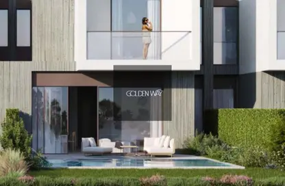 Townhouse - 4 Bedrooms - 4 Bathrooms for sale in Solana - New Zayed City - Sheikh Zayed City - Giza